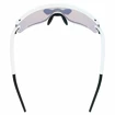 Uvex  Sportstyle 236 Small Set White Mat/Mirror Red (Cat. 2) + Clear (CAT. 0) Sportszemüveg