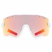 Uvex  Sportstyle 236 Small Set White Mat/Mirror Red (Cat. 2) + Clear (CAT. 0) Sportszemüveg