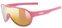 Uvex  Sportstyle 512 Pink Mat/Mirror Red (Cat. 3) Napszemüveg