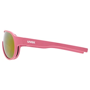 Uvex  Sportstyle 512 Pink Mat/Mirror Red (Cat. 3) Napszemüveg