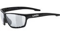 Uvex Sportstyle 706 Vario kerékpáros szemüveg, matt fekete