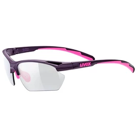 Uvex Sportstyle 802 Small Vario kerékpáros szemüveg, lila-rózsaszín