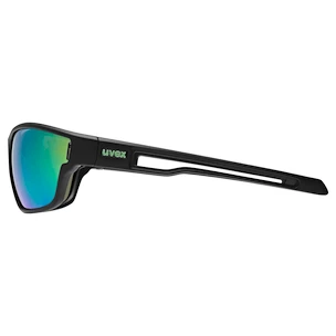 Uvex  Sportstyle 806 Black Matt/Mir.Green (S5330872215) Sportszemüveg