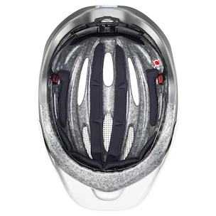 Uvex True CC White-Grey We (S4100660100) Kerékpáros sisak 52 - 55 cm