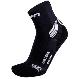 UYN Run Trail Challenge black/white Női zokni