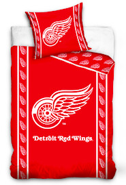 Vászon tartalmaz NHL Detroit Red Wings csíkok