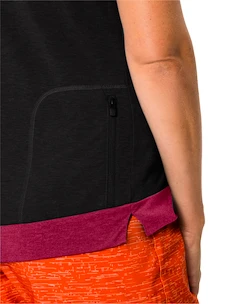 VAUDE  Altissimo Q-Zip Shirt Black Női kerékpáros mez