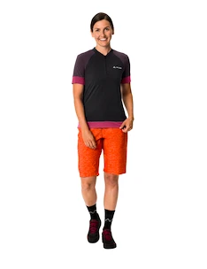 VAUDE  Altissimo Q-Zip Shirt Black Női kerékpáros mez