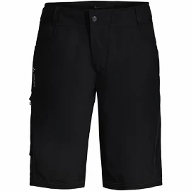 VAUDE Ledro Shorts Black/black Kerékpáros rövidnadrág férfiaknak