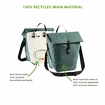 VAUDE  ReCycle Back Single black  Hátsó csomagtartótáska