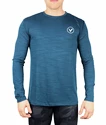 Virtus  Joker Melange LS Tee Blue Férfipóló