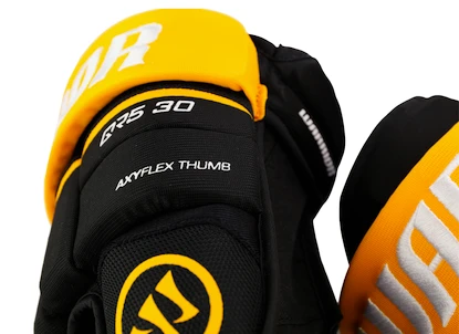 Warrior Covert QR5 30 Black/Gold Senior Hokikesztyűk