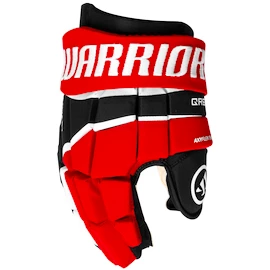 Warrior Covert QR6 Team Black/Red Junior Hokikesztyűk
