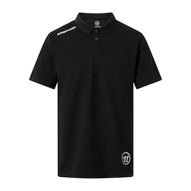 Warrior Street Cotton Polo Black Férfipóló