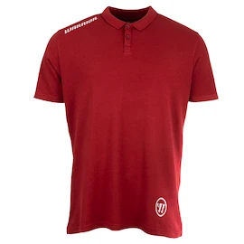 Warrior Street Cotton Polo Burgundi Férfipóló