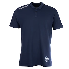 Warrior Street Cotton Polo Navy Férfipóló