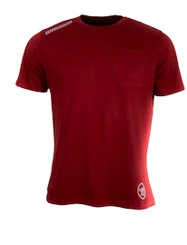 Warrior Street Pocket Tee Burgundi Férfipóló