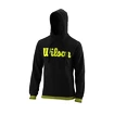 Wilson  Chi Script Po Hoody Slimfit Black Férfi-melegítőfelső