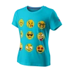 Wilson  Emoti-Fun Tech Tee G Scuba Blue Lánykapóló