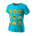 Wilson  Emoti-Fun Tech Tee G Scuba Blue Lánykapóló