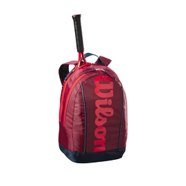 Wilson Junior Backpack Red/Infrared Gyerekhátizsák teniszütőhöz