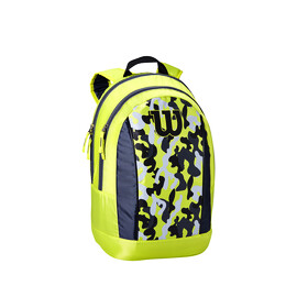 Wilson  Junior Backpack Wild Lime/Gray  Gyerekhátizsák teniszütőhöz