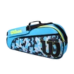 Wilson  Junior Racketbag Blue/Wild Lime  Táska teniszütőhöz