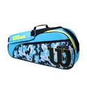 Wilson  Junior Racketbag Blue/Wild Lime  Táska teniszütőhöz
