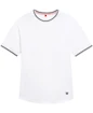 Wilson  M Court Performance Crew Bright White Férfipóló