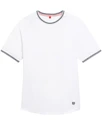 Wilson  M Court Performance Crew Bright White Férfipóló
