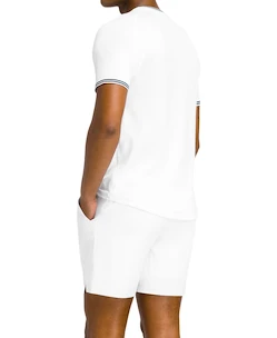 Wilson  M Court Performance Crew Bright White Férfipóló