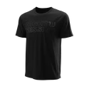 Wilson  Night Session Tech Tee Black Férfipóló