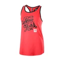 Wilson  NYC Calligra Tech Tank Coral Női ujjatlan póló