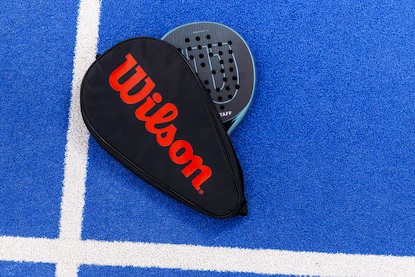 Wilson  Padel Cover Black/Infrared Padelütő tok