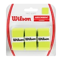 Wilson Pro Soft Overgrip Lime teniszütő fedőgrip (3 db)