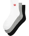 Wilson  Quarter Top Sock 3 Pack Multicolor  Zokni