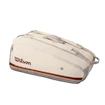 Wilson  Roland Garros 2025 Super Tour 9PK Cream/Clay  Táska teniszütőhöz