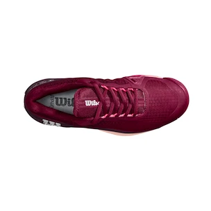 Wilson Rush Pro 4.0 Clay Beet Red  Női teniszcipő