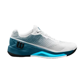 Wilson Rush Pro 4.0 Clay White/Blue Coral  Férfiteniszcipő
