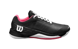 Wilson Rush Pro 4.0 W Clay Black/Hot Pink Női teniszcipő