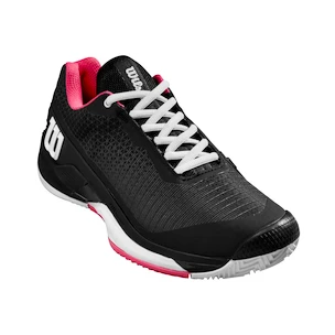 Wilson Rush Pro 4.0 W Clay Black/Hot Pink  Női teniszcipő EUR 38 2/3