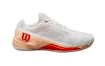 Wilson Rush Pro 4.0 W Clay White/Peach Parfait  Női teniszcipő EUR 41 1/3