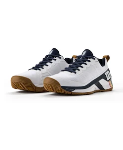 Wilson Rush Pro 4.5 Clay White/Navy Roland Garros  Férfiteniszcipő EUR 43 1/3