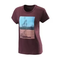 Wilson  Scenic Tech Tee Fig Női póló