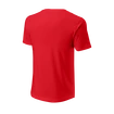 Wilson  Script Eco Cotton Tee-Slimfit Red Férfipóló