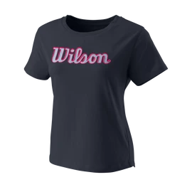 Wilson Script Eco Cotton Tee W India Ink Női póló