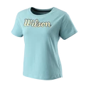 Wilson  Script Eco Cotton Tee W Reef Női póló