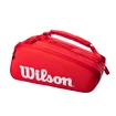 Wilson  Super Tour 15 Pack Red  Táska teniszütőhöz