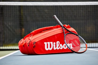 Wilson  Super Tour 15 Pack Red  Táska teniszütőhöz