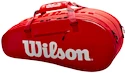 Wilson Super Tour 2 rekeszes teniszütő táska Small Piros
